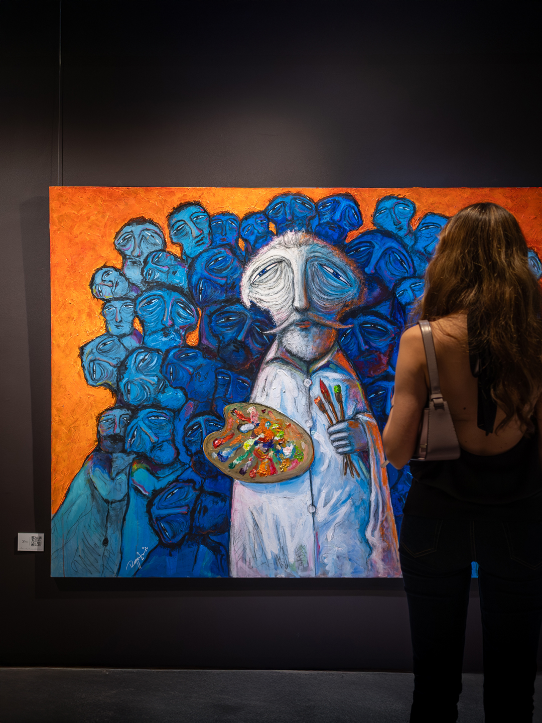 Installation view — WARNING! Mr. Y Burns at K Gallery, Dubai